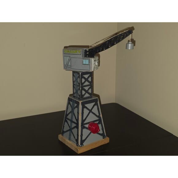 Thomas & Friends Wooden Railway Cranky the Crane 2001 Learning Curve And Cargo - Picture 1 of 8